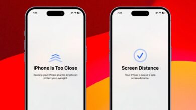 iOS 17 Ekran Mesafesi