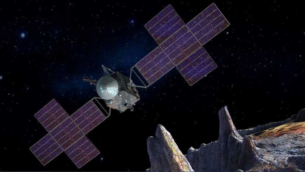 NASA Psyche uzay aracı Asteroid Psyche