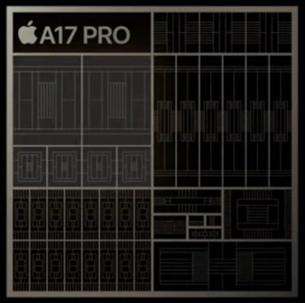 Apple'ın 3nm A17 Pro yonga setinin içinde 19 milyar transistör bulunuyor