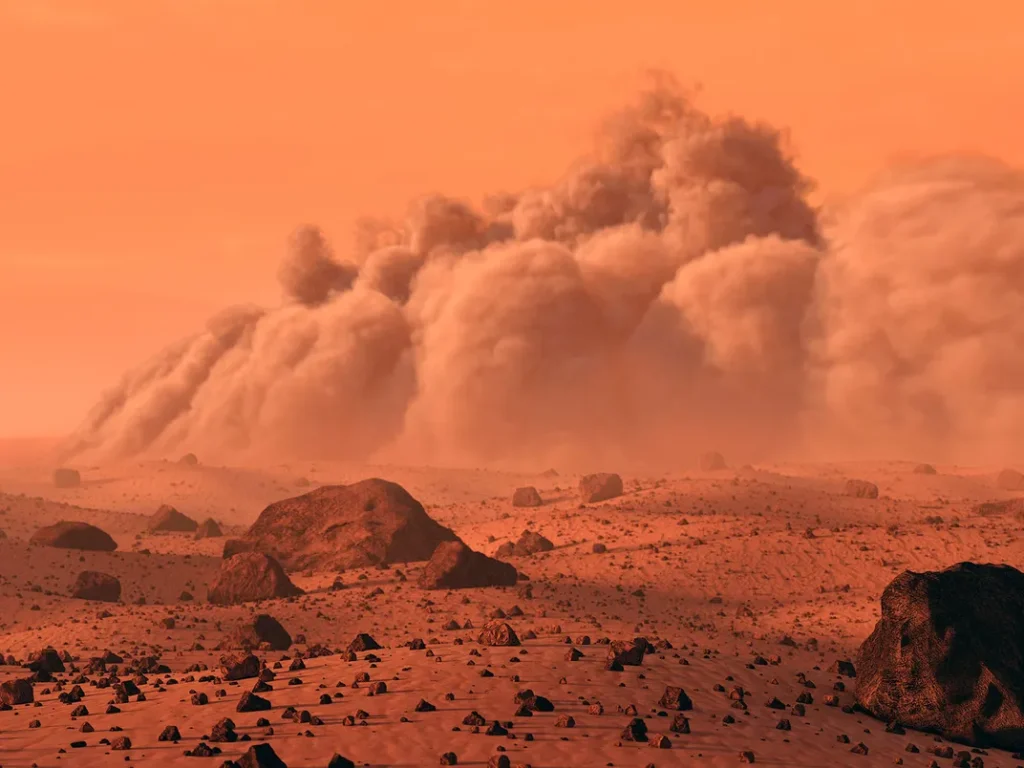 Zayıf Atmosfer ve Toz Fırtınaları