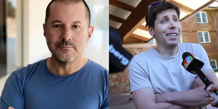 iPhone tasarımcısı Jony Ive ve Sam Altman, Ortak Proje İçin Güçlerini Birleştiriyor!