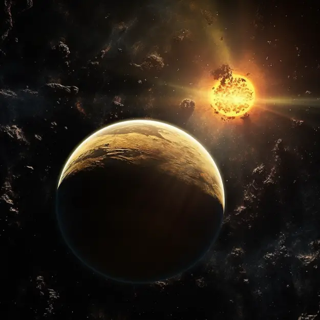 2021 PH27 isimli asteroitin, Güneş'e Merkür'den bile daha yakın olduğu keşfedildi.