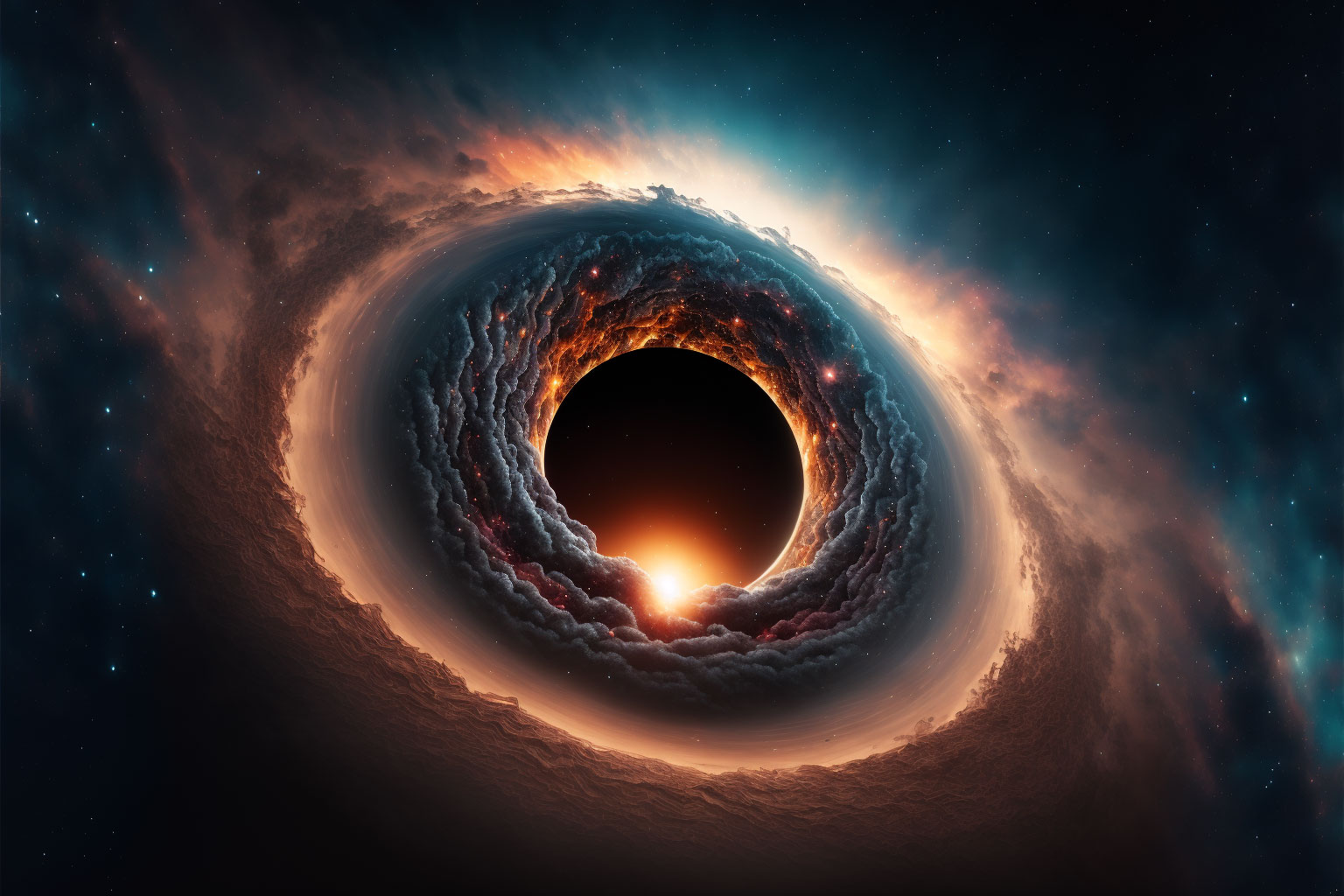 Bilim insanları şimdiye kadar bir kara deliğin en keskin görüntüsünü elde etti