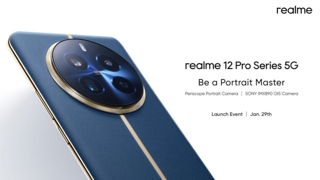 Realme 12 Pro ve 12 Pro+ duyurusu 29 Ocak'ta yapılacak!