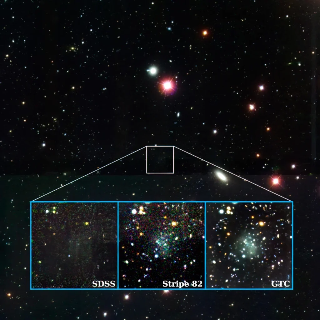 Evrenin Derinliklerinde Bir Hayalet: Karanlık Maddeye Meydan Okuyan Galaksi!