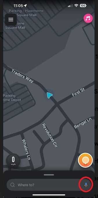 Sesli komut özelliği iOS için Waze uygulamasında çalışmıyor