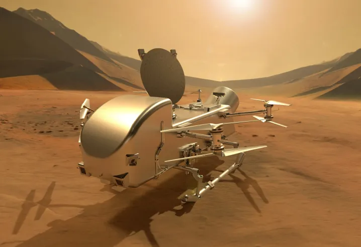 NASA'nın Titan'a araba boyutunda bir drone indirmeyi nasıl planladığını izleyin