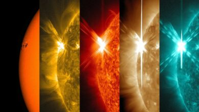 NASA'nın Güneş Dinamikleri Gözlemevi Tarafından Yakalanan Yoğun Güneş Patlaması