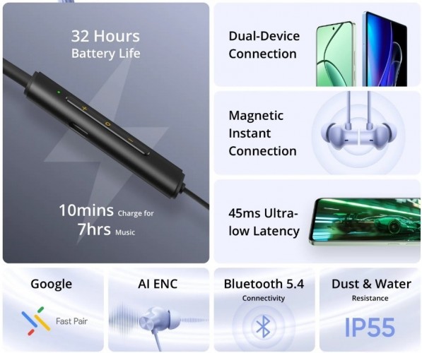 Realme Buds Wireless 3 Neo ve Buds Air6 Kablosuz Kulaklık Piyasaya Sürüldü!