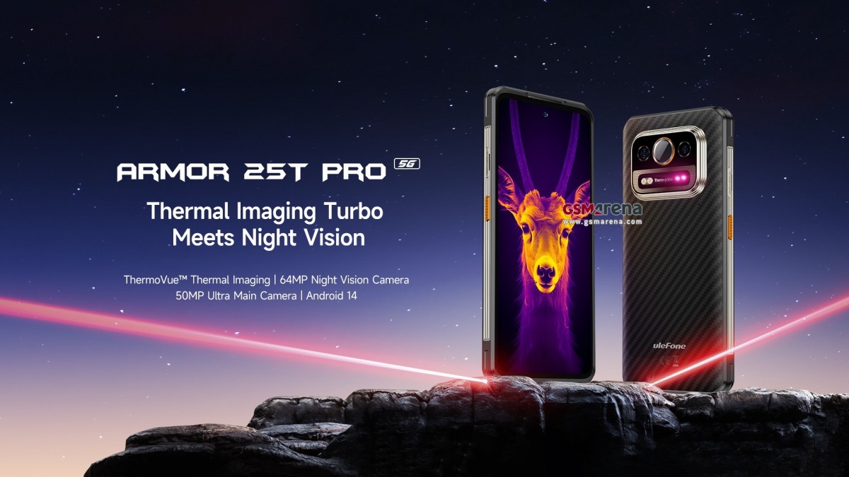 Ulefone Armor 25T Pro Termal Kameralı ve 6.500 mAh Pilli Akıllı Telefon Tanıtıldı!