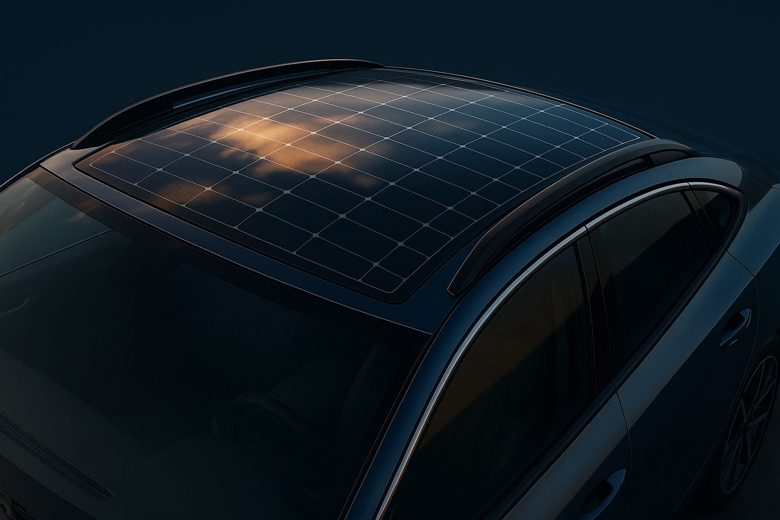 Güneş panelli panoramik tavan otomotiv sektörüne giriş yapıyor