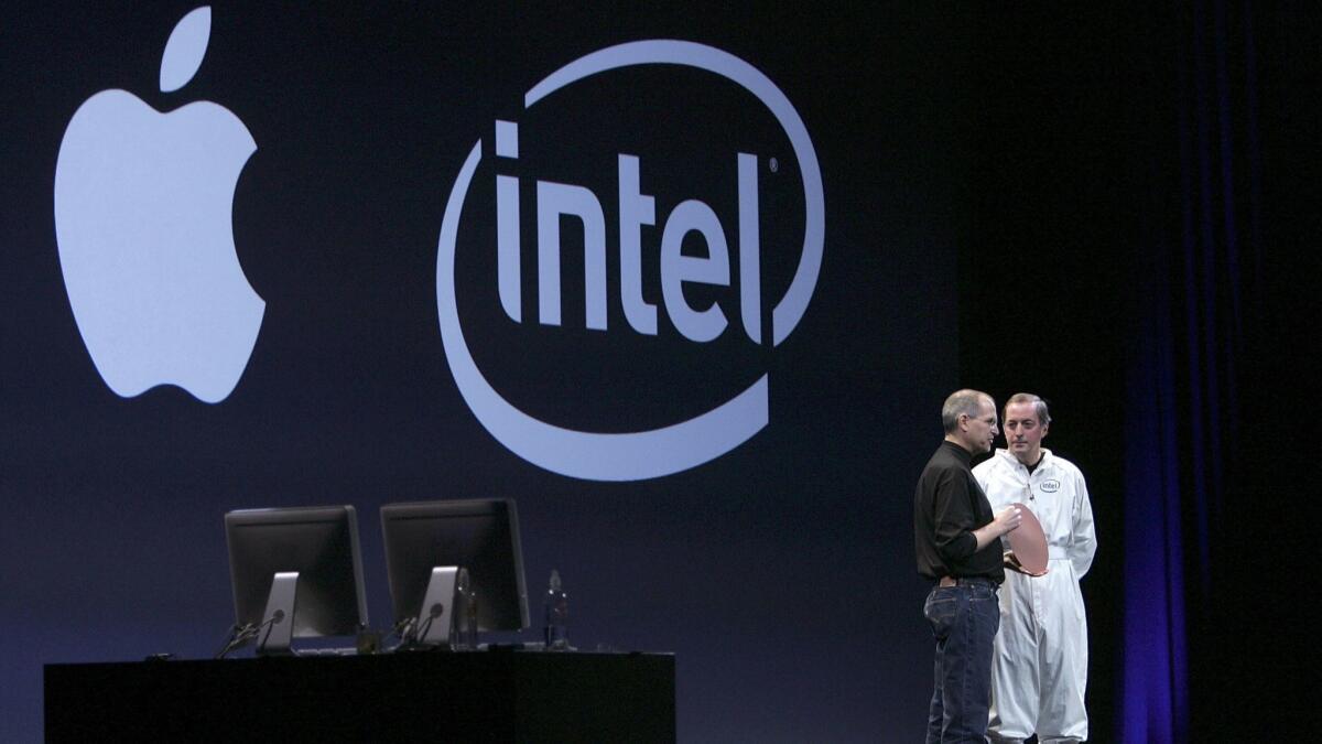 Intel Apple iş birliği için görüşmeler sürüyor