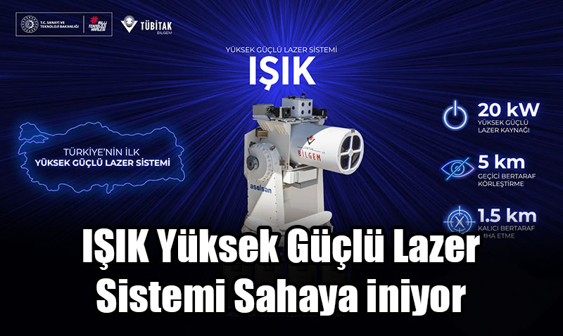 Yüksek Güçlü Lazer Sistemi TÜBİTAK BİLGEM’in mühendislik birikimiyle geliştirildi