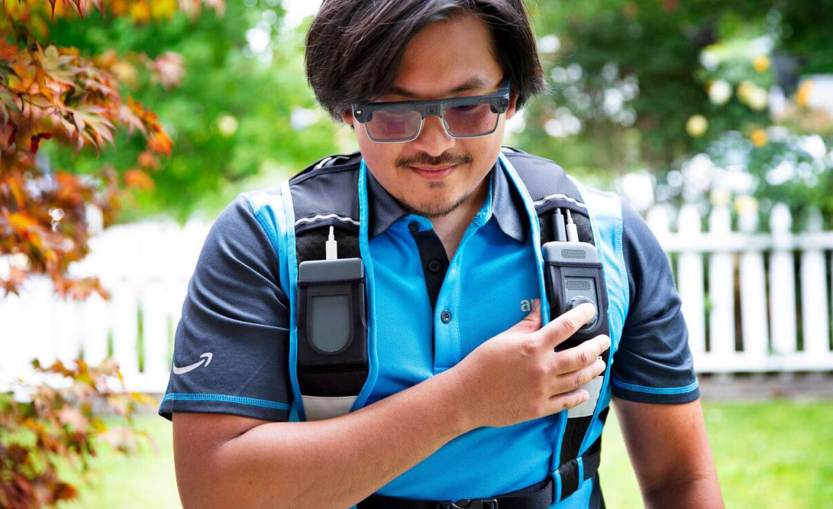 Amazon akıllı gözlük teknolojisini sürücülerle test ediyor