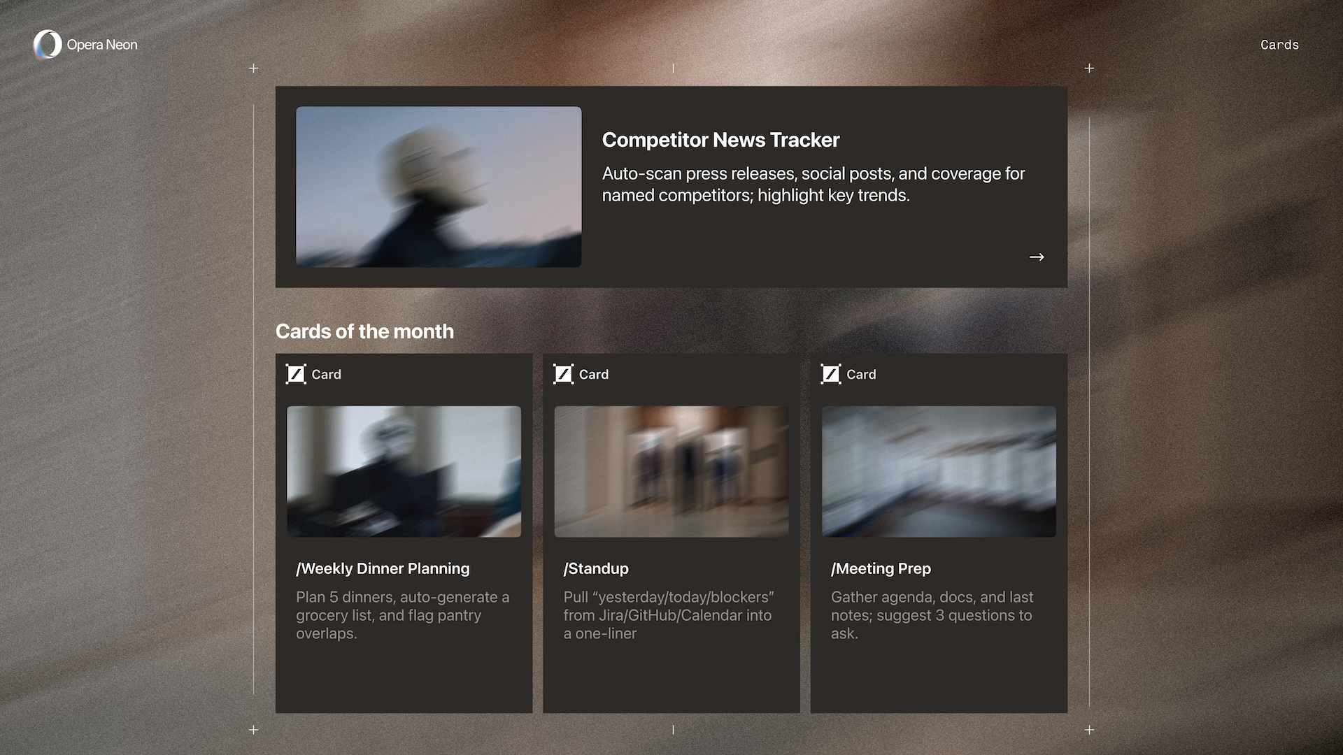 Opera Neon tarayıcı yeni özellikleriyle kullanıcılarla buluşuyor