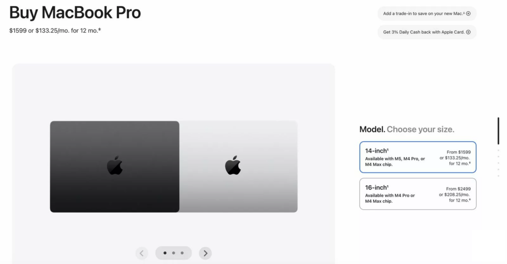 Apple Mac satın alma sürecini iPad benzeri bir arayüzle tamamen yeniledi