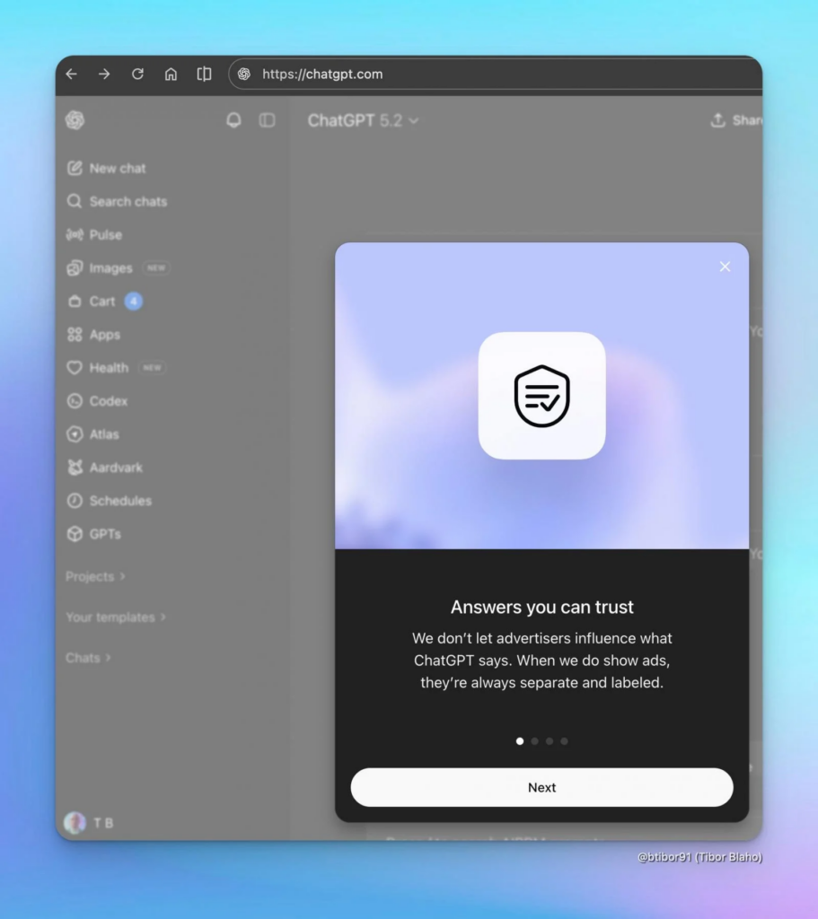 OpenAI ücretsiz kullanıcılar için ChatGPT reklam sistemi hazırlıklarını hızlandırıyor